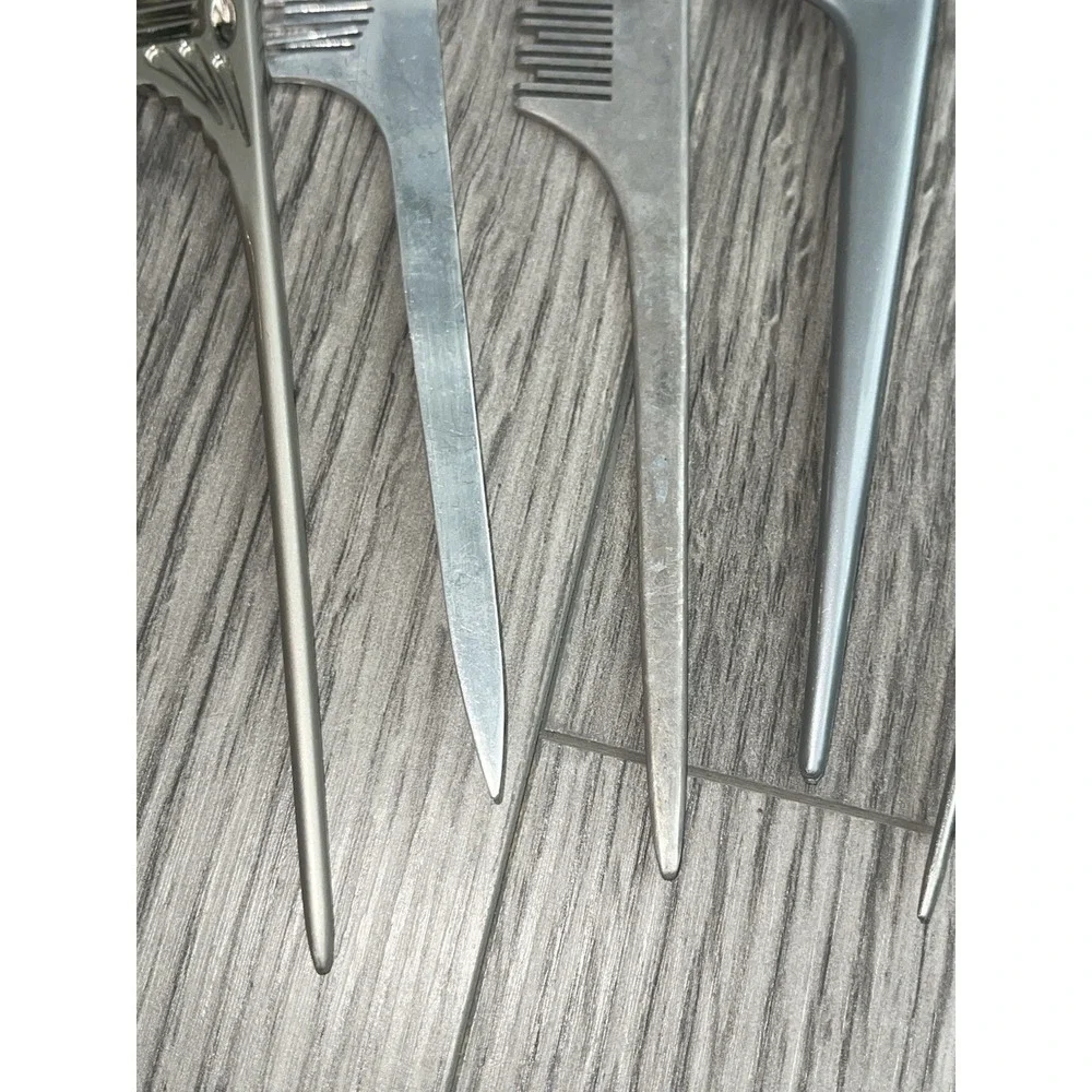 Vintage Rat Tail Combs Bundle Of 11 Combs Metal & Plastic -‎ Please Read